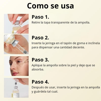 ALHEYA – Ampolla reafirmante intensiva con péptidos de seda