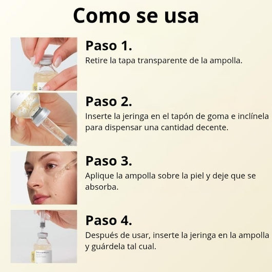 ALHEYA – Ampolla reafirmante intensiva con péptidos de seda