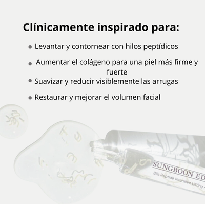 ALHEYA – Ampolla reafirmante intensiva con péptidos de seda