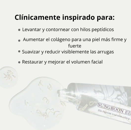 ALHEYA – Ampolla reafirmante intensiva con péptidos de seda