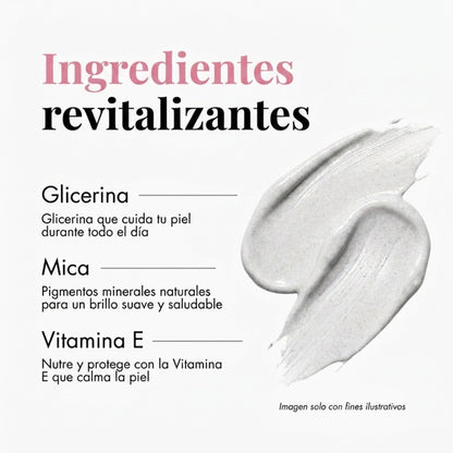 Base de maquillaje que cambia de color