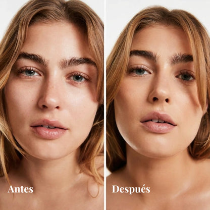 Base de maquillaje que cambia de color