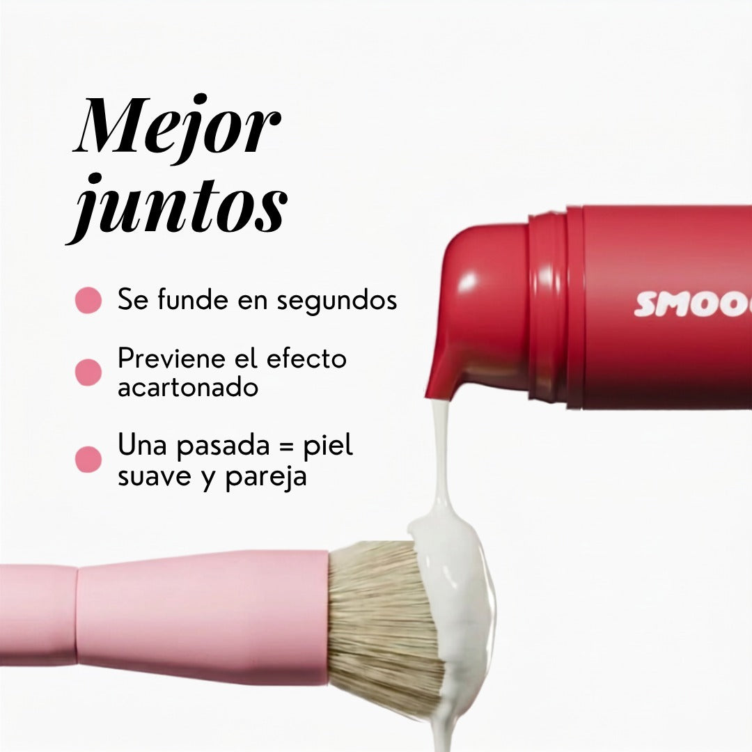 Base de maquillaje que cambia de color